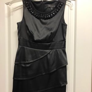 Black cocktail dress